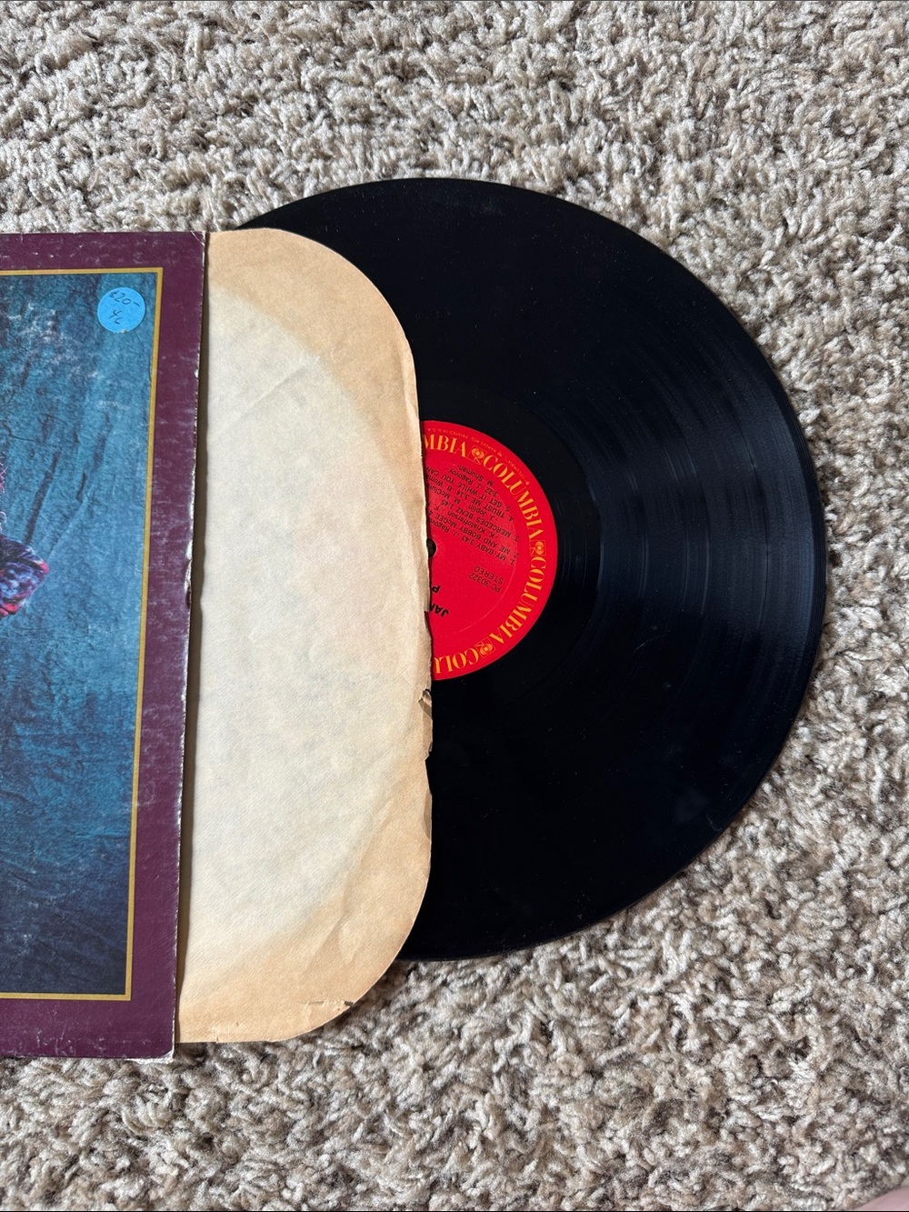 Vintage Janis Joplin Pearl Record - Picture 3 of 3